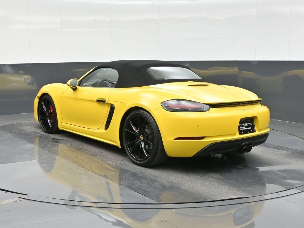 used 2025 Porsche 718 Boxster car, priced at $101,490