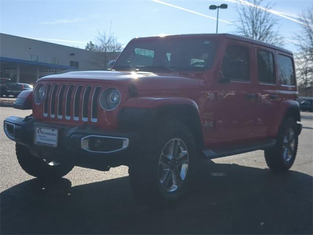 used 2020 Jeep Wrangler Unlimited car, priced at $25,200