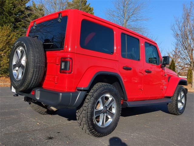 used 2020 Jeep Wrangler Unlimited car, priced at $25,200