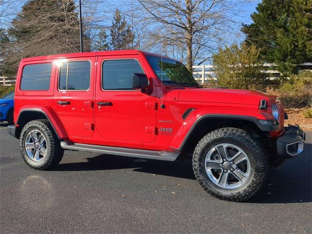 used 2020 Jeep Wrangler Unlimited car, priced at $25,200