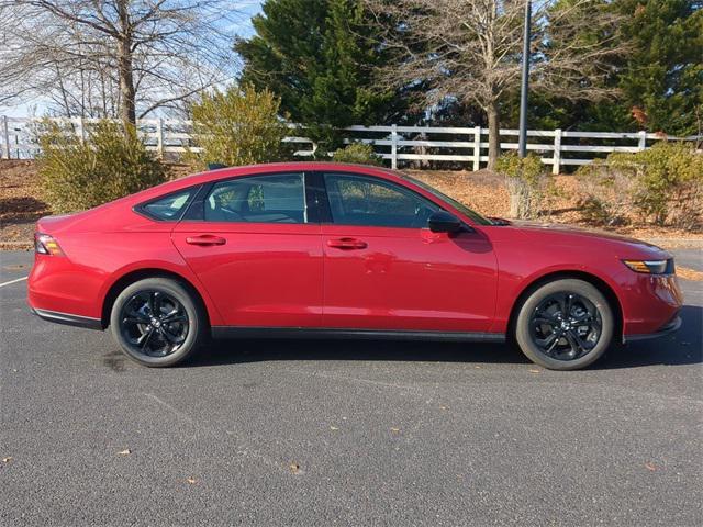 new 2025 Honda Accord car, priced at $30,750