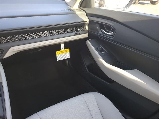 new 2025 Honda Accord car, priced at $30,750