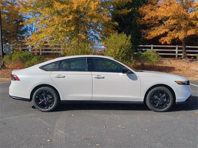 new 2025 Honda Accord car, priced at $30,750