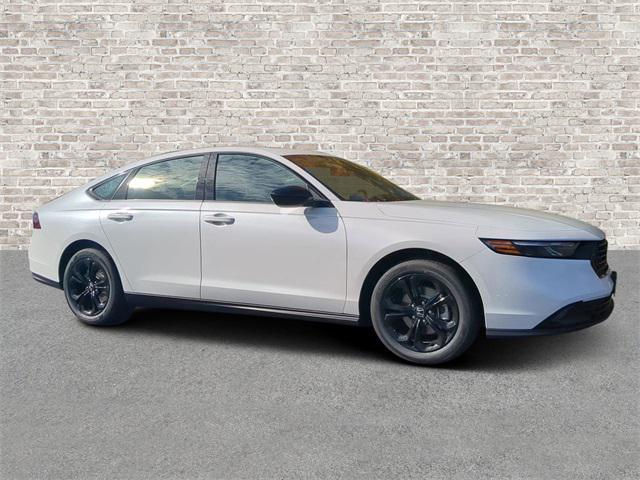 new 2025 Honda Accord car, priced at $30,750