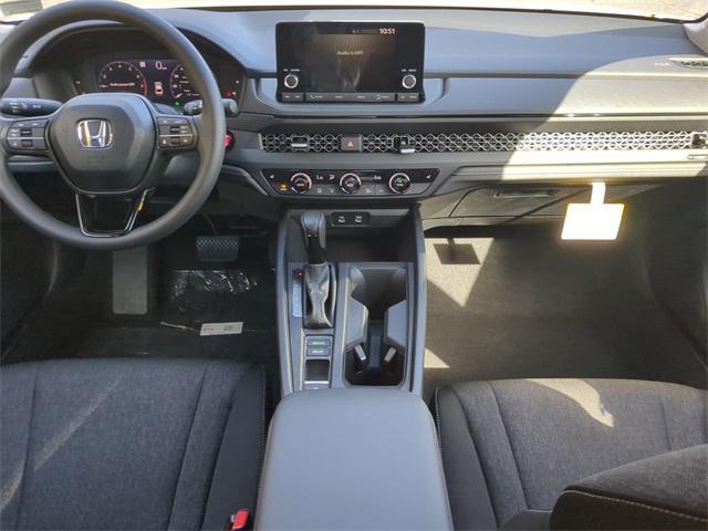 new 2025 Honda Accord car, priced at $30,750