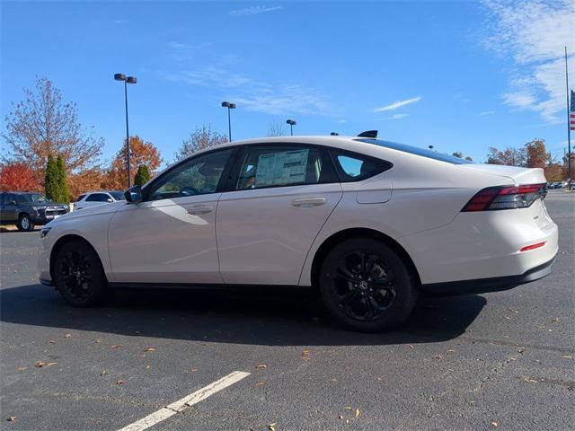 new 2025 Honda Accord car, priced at $30,750