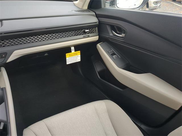 new 2025 Honda Accord car, priced at $30,750
