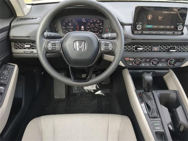 new 2025 Honda Accord car, priced at $30,750