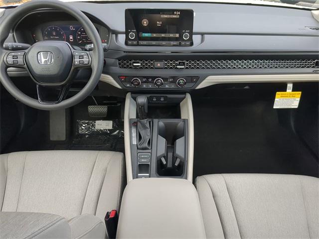 new 2025 Honda Accord car, priced at $30,750