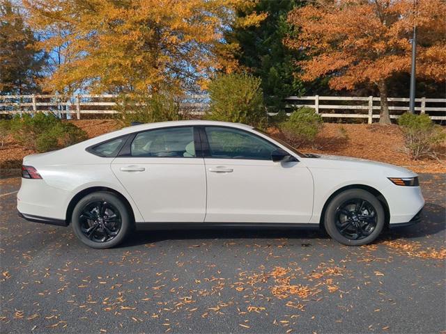 new 2025 Honda Accord car, priced at $30,750
