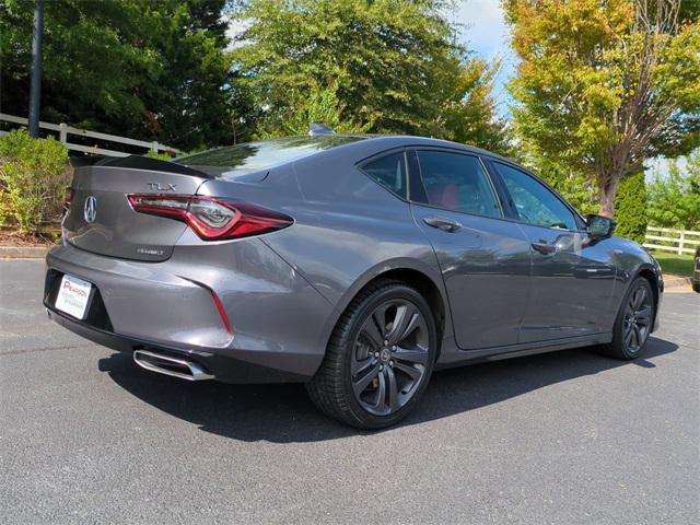 used 2022 Acura TLX car, priced at $34,450