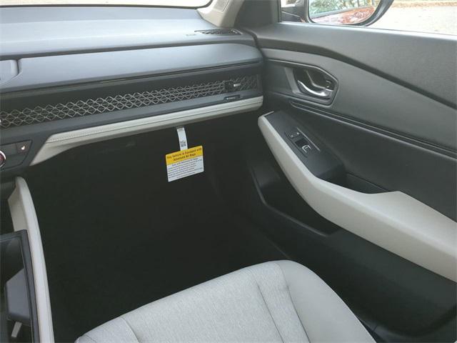 new 2025 Honda Accord car, priced at $30,750