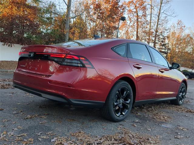 new 2025 Honda Accord car, priced at $30,750