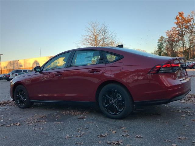 new 2025 Honda Accord car, priced at $30,750