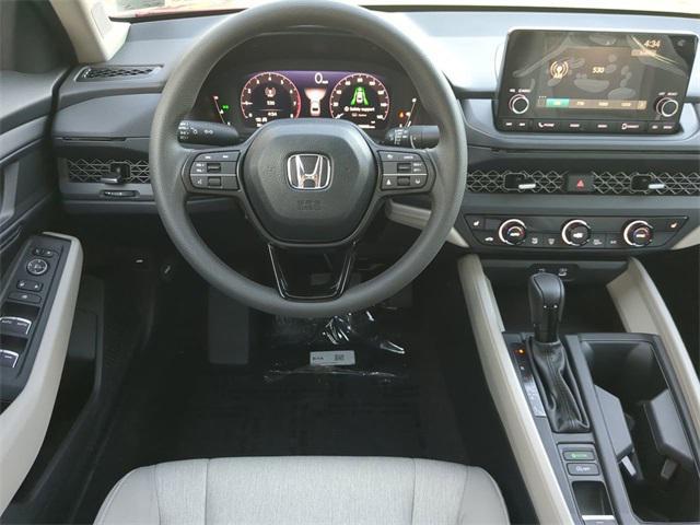 new 2025 Honda Accord car, priced at $30,750