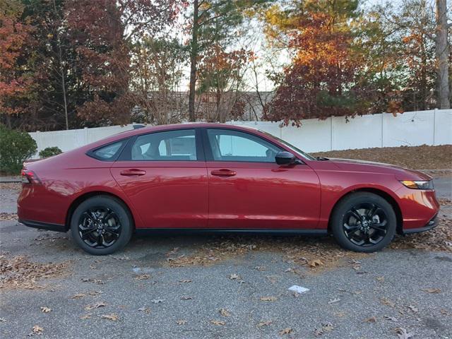 new 2025 Honda Accord car, priced at $30,750