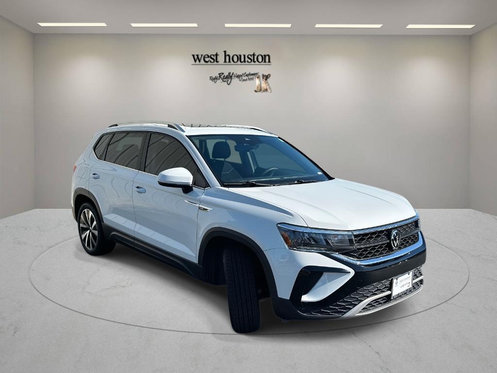 used 2023 Volkswagen Taos car, priced at $20,850