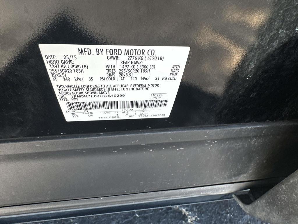 used 2016 Ford Explorer car, priced at $10,900