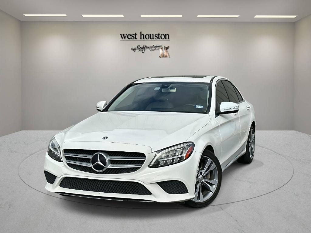 used 2020 Mercedes-Benz C-Class car, priced at $14,900