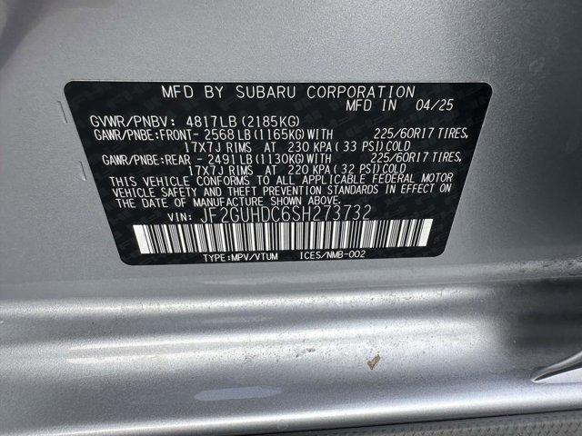 used 2025 Subaru Crosstrek car, priced at $27,900