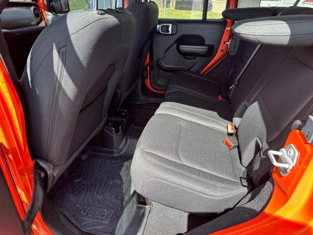 used 2020 Jeep Wrangler Unlimited car, priced at $22,787