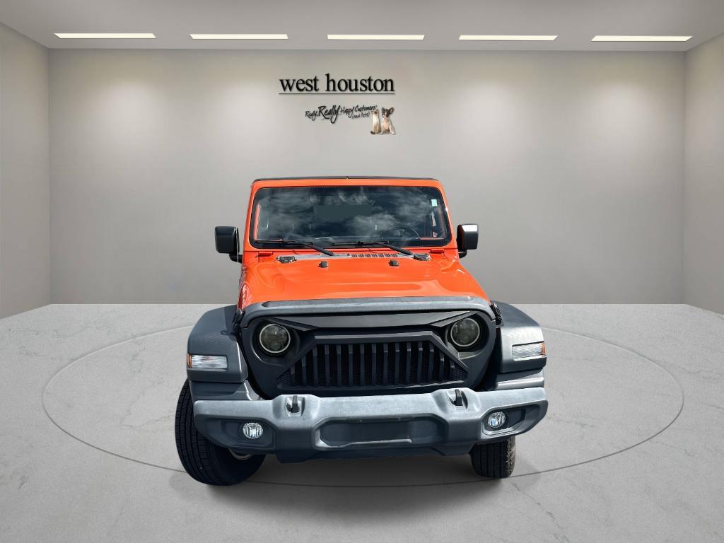 used 2020 Jeep Wrangler Unlimited car, priced at $22,787