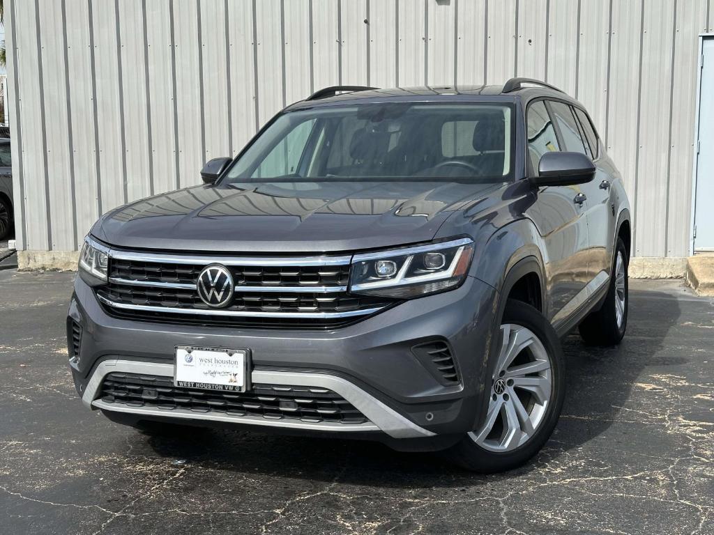 used 2021 Volkswagen Atlas car, priced at $18,900