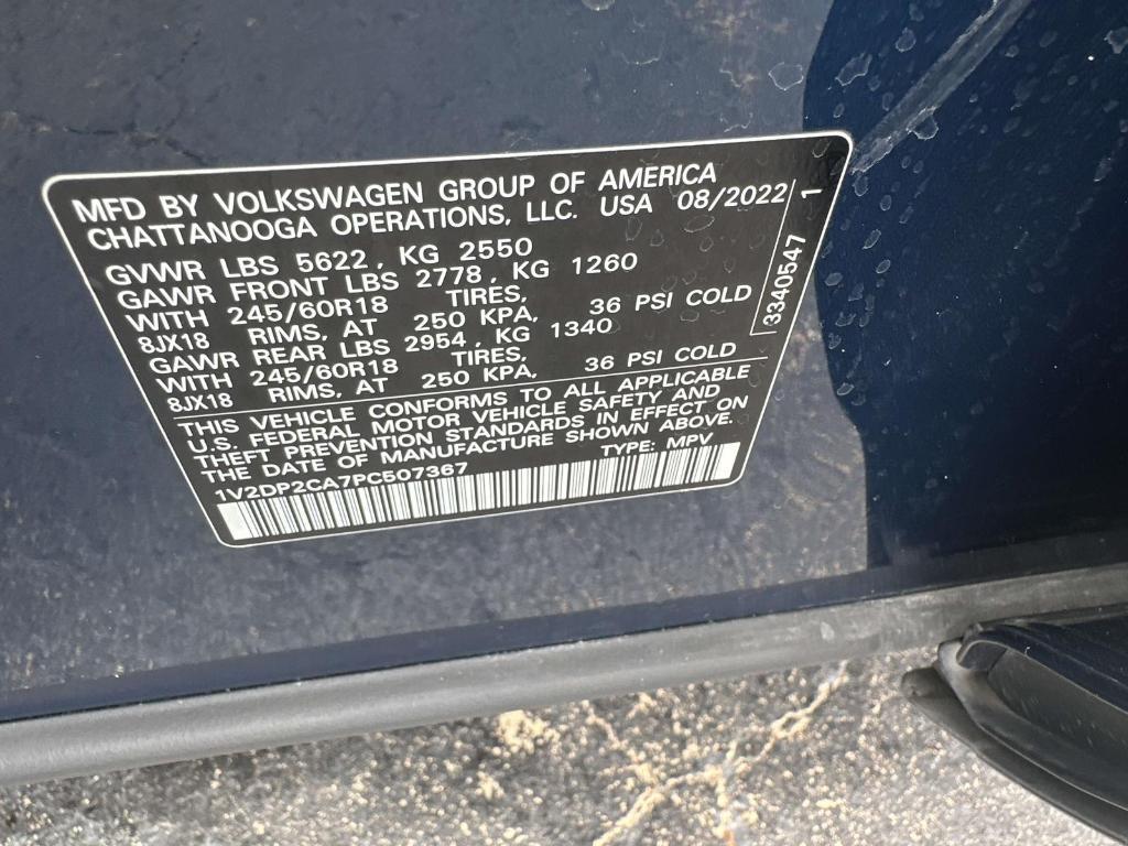 used 2023 Volkswagen Atlas car, priced at $25,900