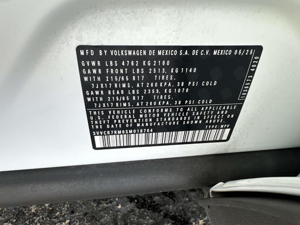 used 2025 Volkswagen Tiguan car, priced at $26,900