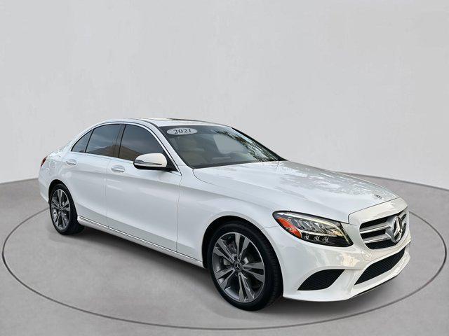 used 2021 Mercedes-Benz C-Class car, priced at $24,593