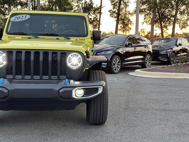 used 2023 Jeep Wrangler 4xe car, priced at $26,985