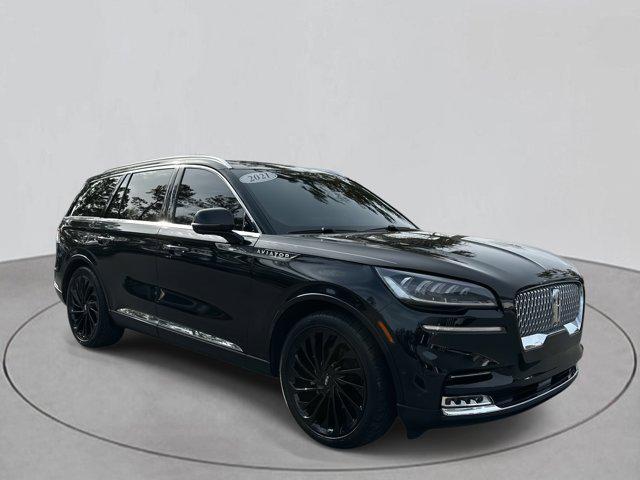 used 2021 Lincoln Aviator car, priced at $32,985