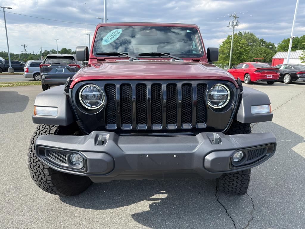 used 2021 Jeep Wrangler Unlimited car, priced at $26,799