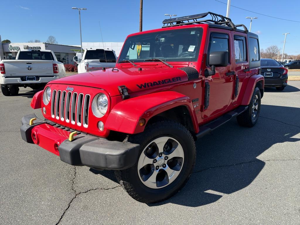 used 2017 Jeep Wrangler Unlimited car, priced at $15,989