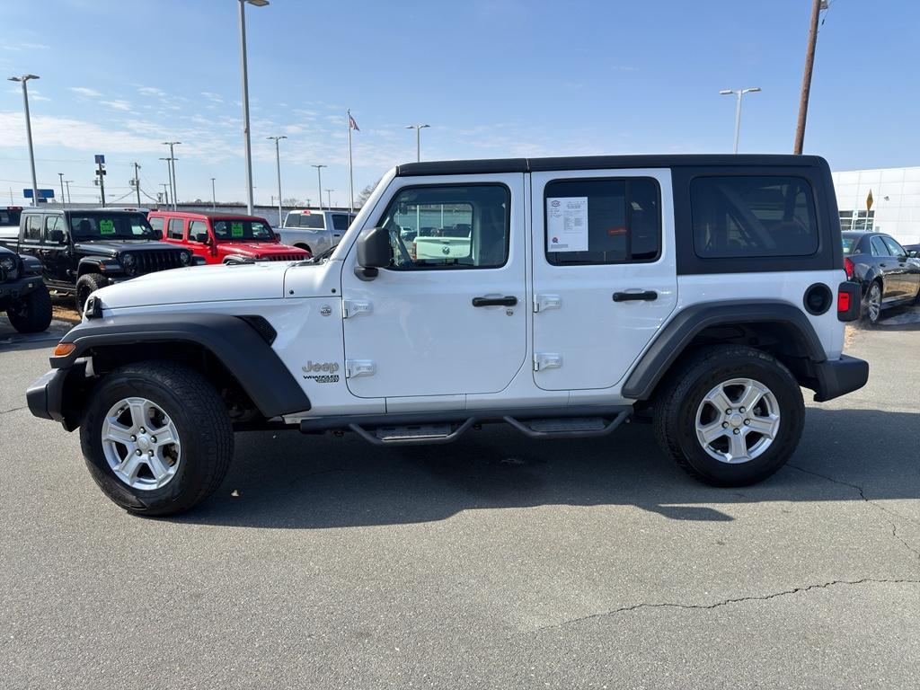 used 2021 Jeep Wrangler Unlimited car, priced at $19,999