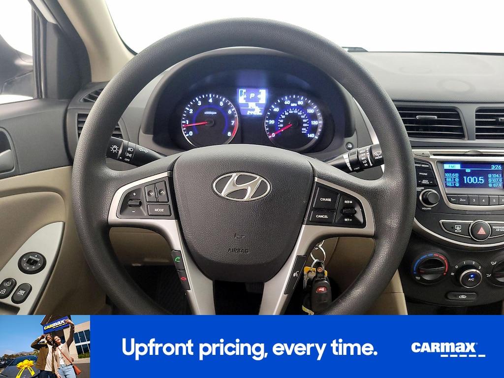 used 2015 Hyundai Accent car, priced at $13,599