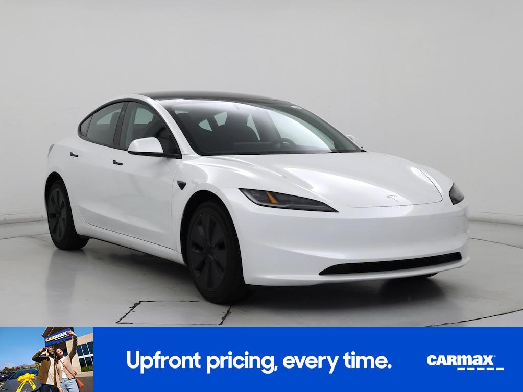 used 2025 Tesla Model 3 car, priced at $40,998