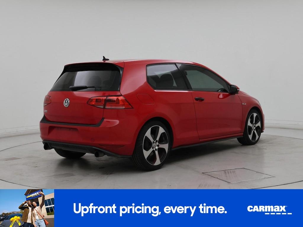 used 2017 Volkswagen Golf GTI car, priced at $16,998
