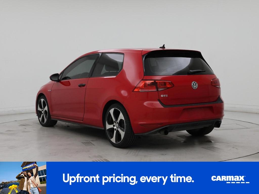 used 2017 Volkswagen Golf GTI car, priced at $16,998