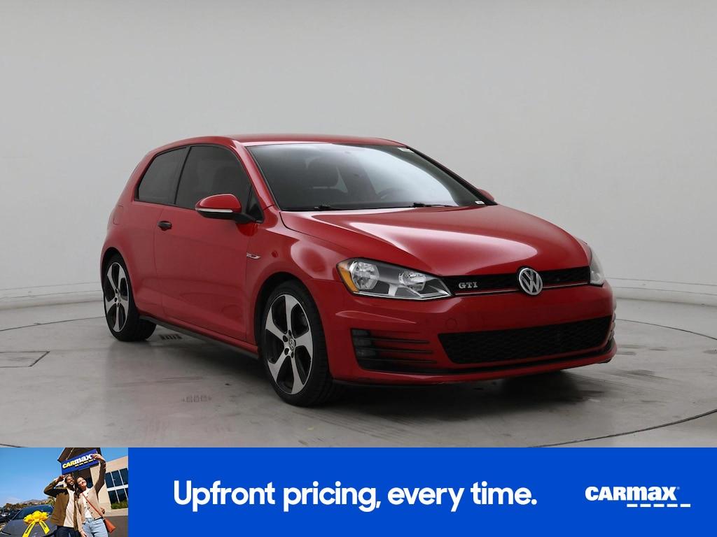 used 2017 Volkswagen Golf GTI car, priced at $16,998