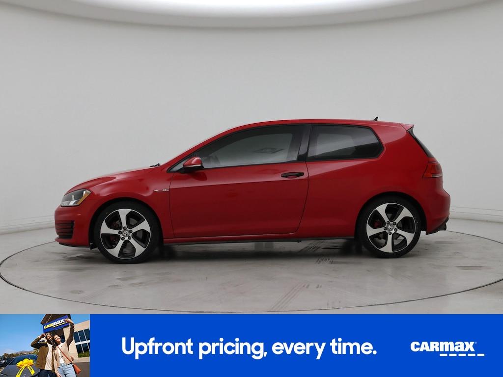 used 2017 Volkswagen Golf GTI car, priced at $16,998