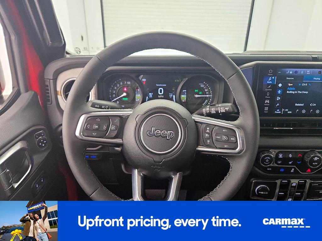used 2025 Jeep Wrangler 4xe car, priced at $31,998