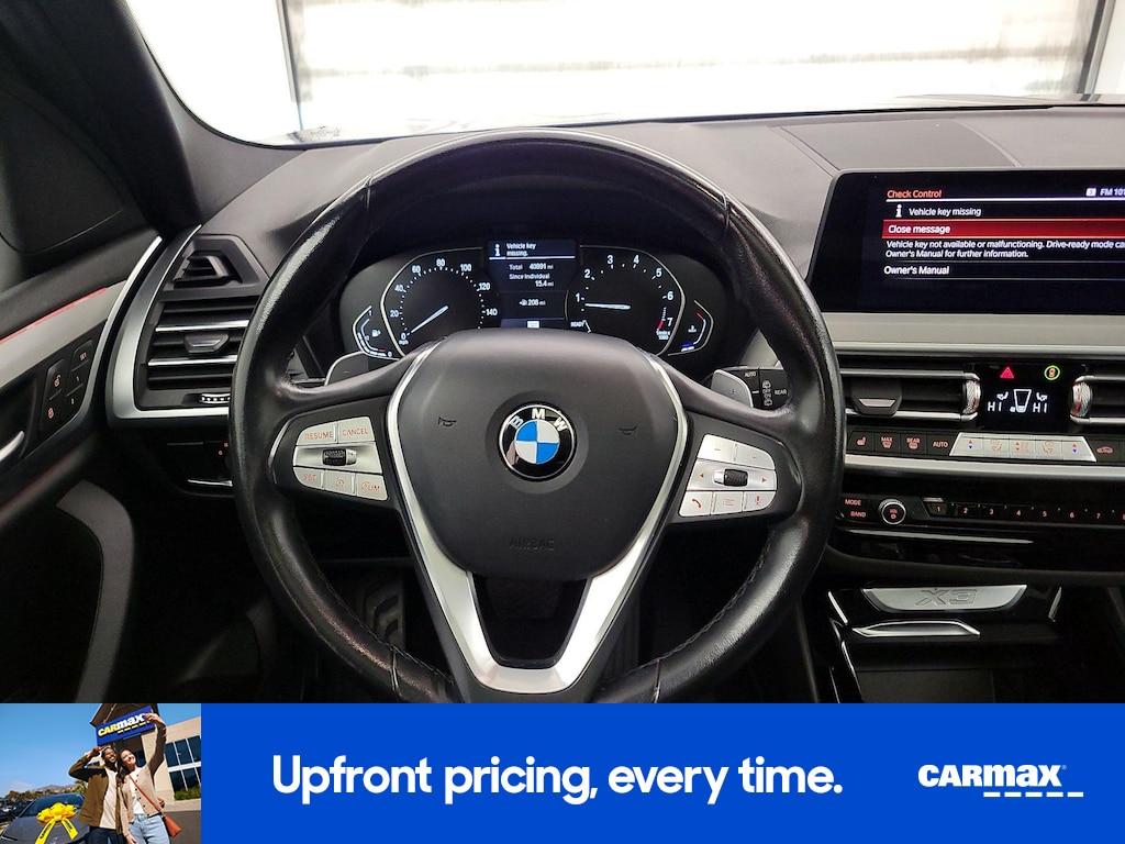 used 2022 BMW X3 car, priced at $27,998