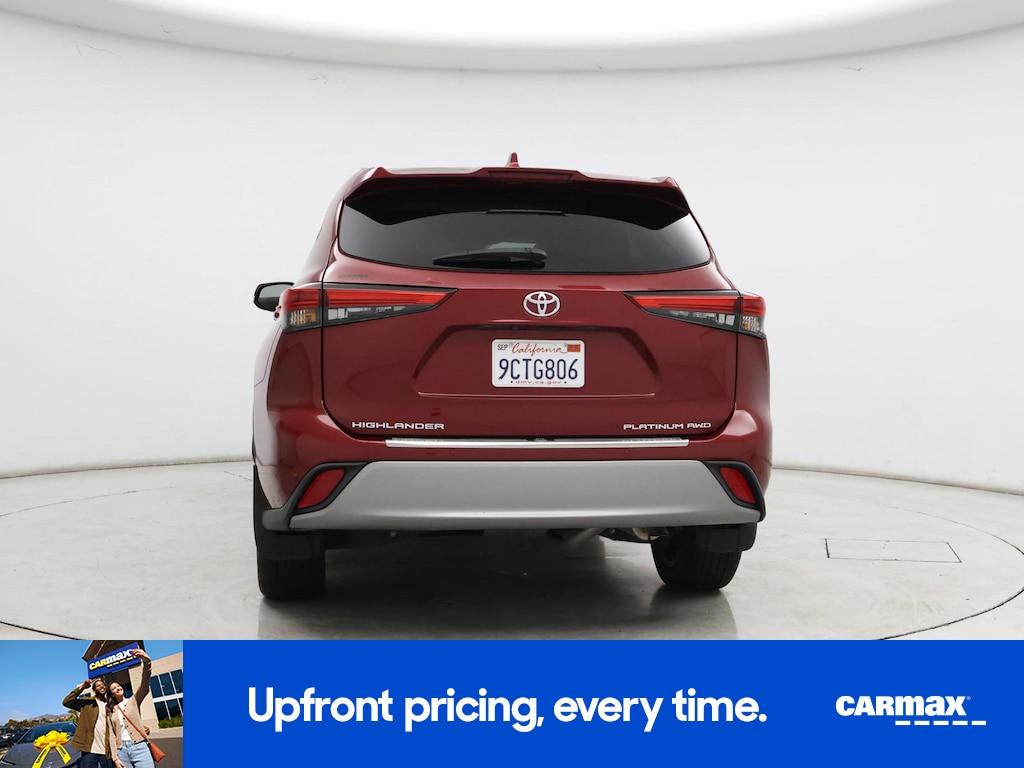 used 2022 Toyota Highlander car, priced at $43,998