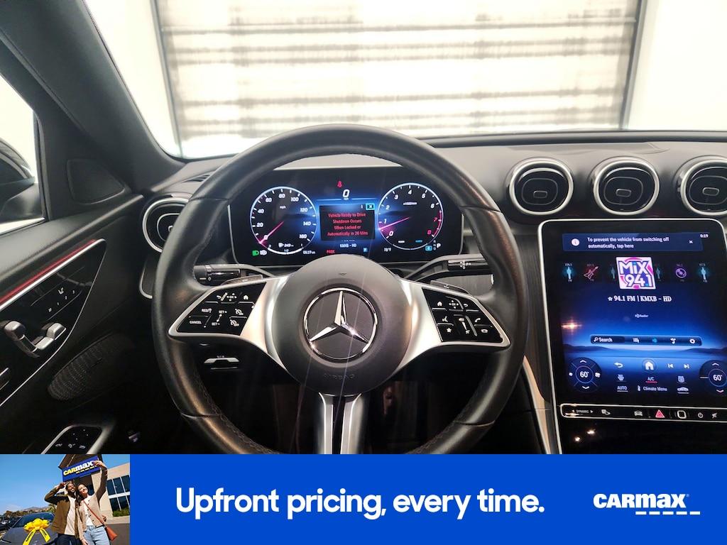 used 2024 Mercedes-Benz C-Class car, priced at $37,998