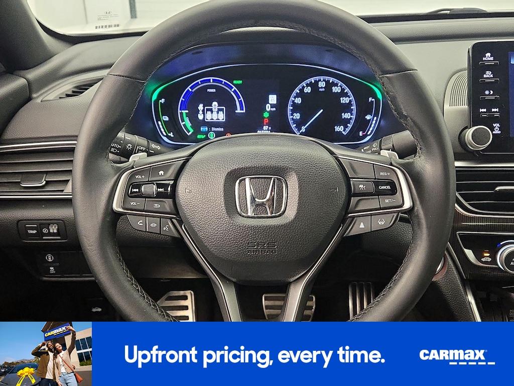 used 2022 Honda Accord Hybrid car, priced at $27,998