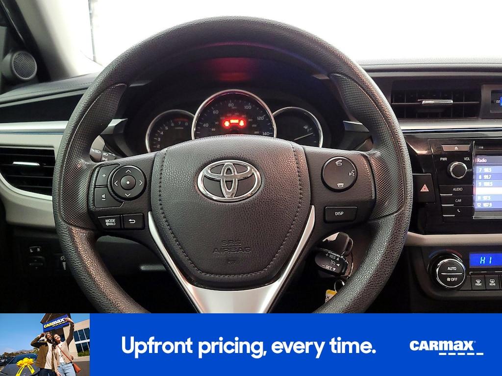used 2015 Toyota Corolla car, priced at $15,998