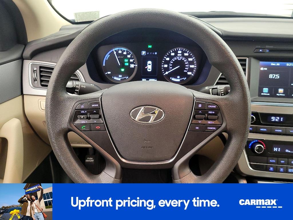 used 2017 Hyundai Sonata Hybrid car, priced at $16,998