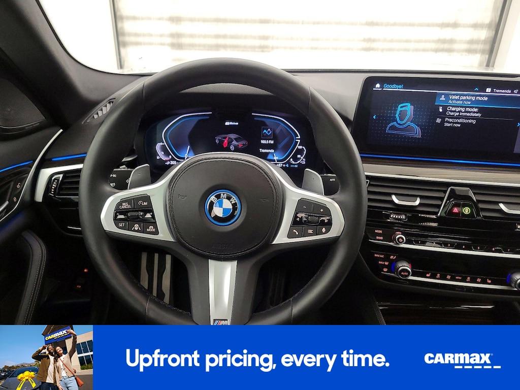 used 2023 BMW 530e car, priced at $38,998