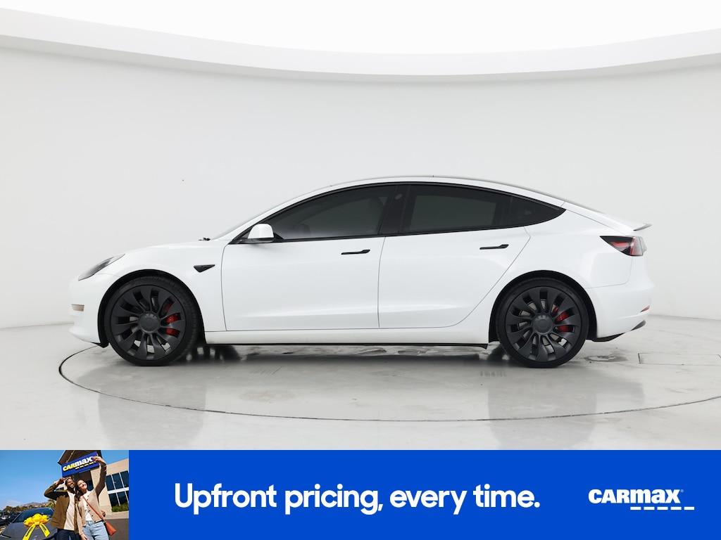 used 2023 Tesla Model 3 car, priced at $37,998